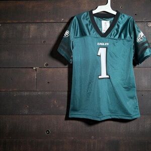 Kids Teal Eagles Jersey